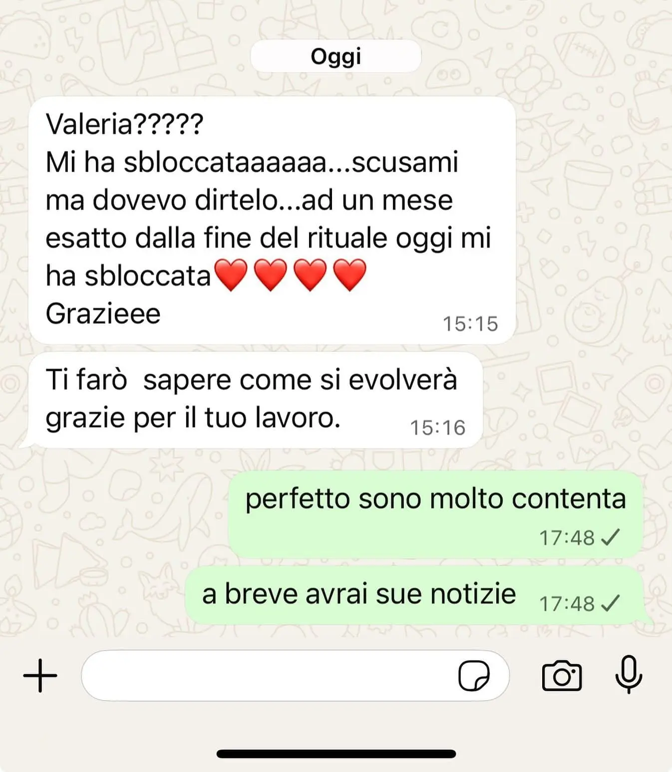 Screenshot testimonianza 1