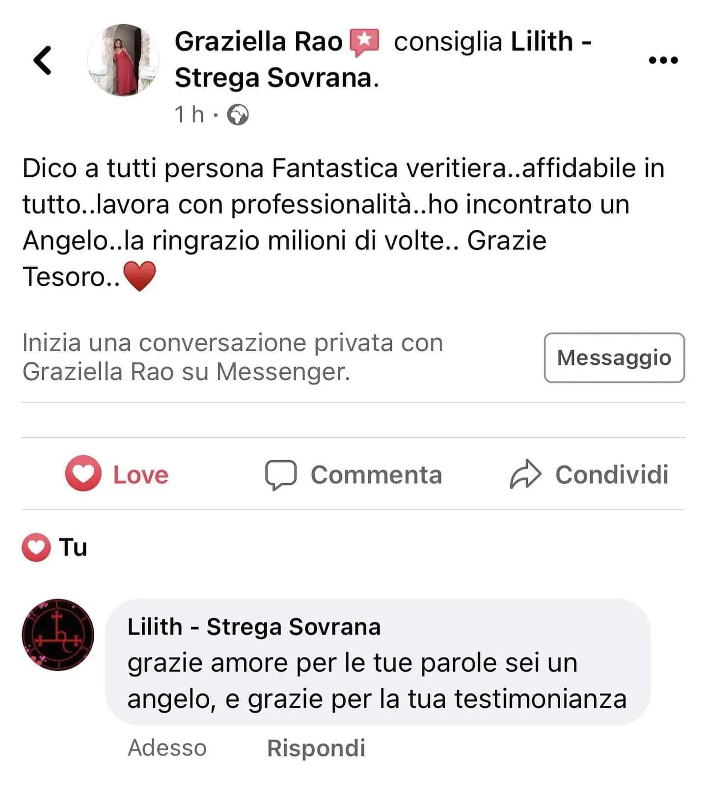 Screenshot testimonianza 6